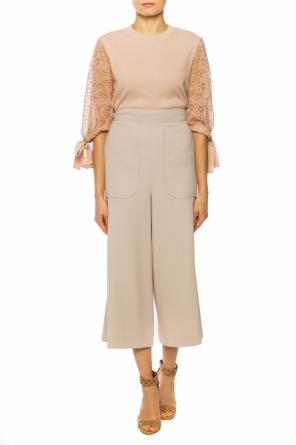 Flared leg trousers, zdjęcie 2 Flared leg trousers od See By Chloe